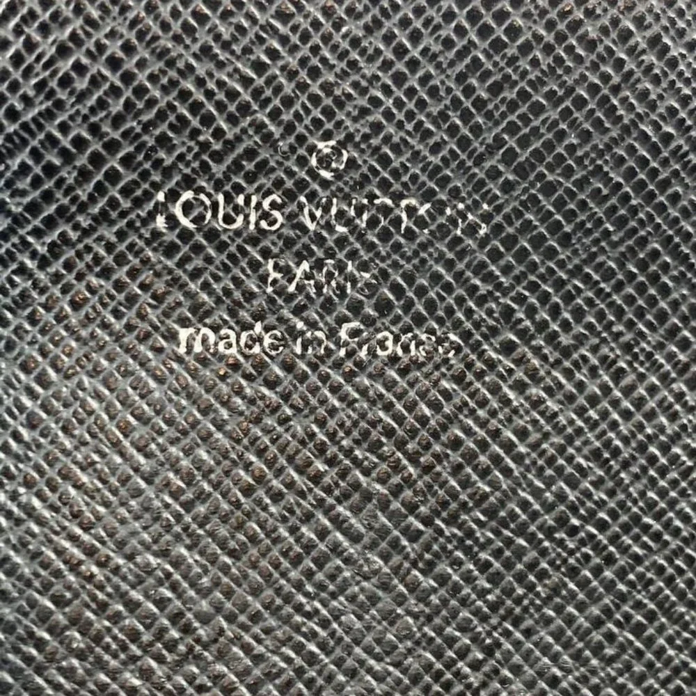 Louis Vuitton Damier Graphite Long Wallet Portefeu